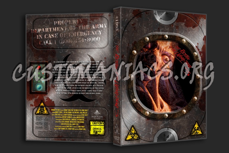 Return Of The Living Dead 3 dvd cover