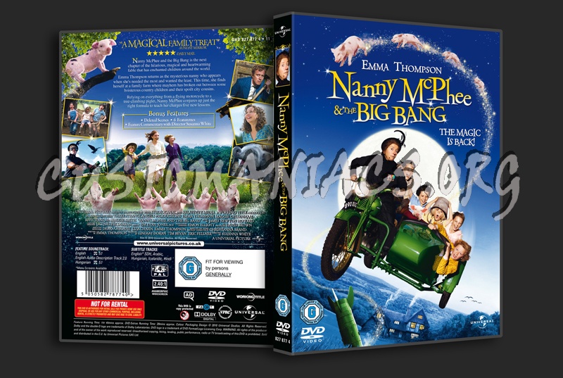 Nanny McPhee and the Big Bang dvd cover