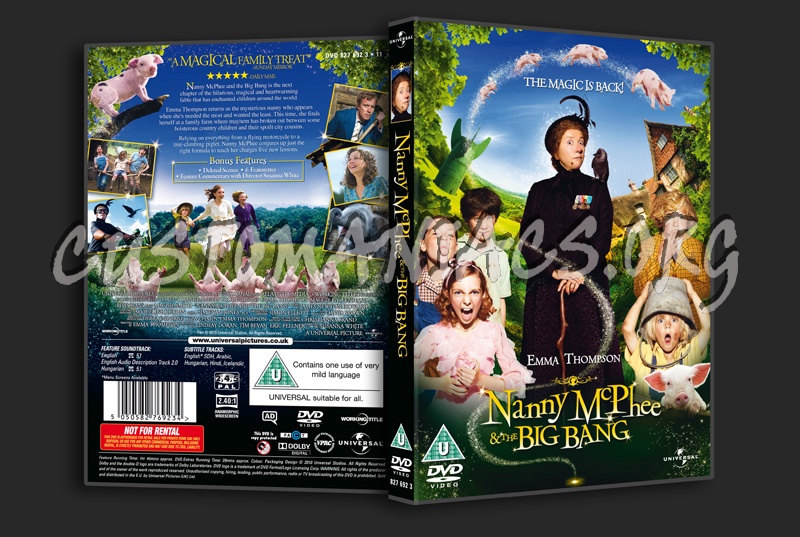 Nanny McPhee and the Big Bang dvd cover