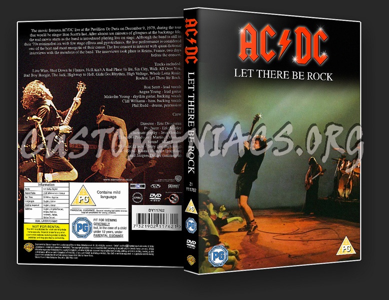 AC/DC: Let There Be Rock dvd cover