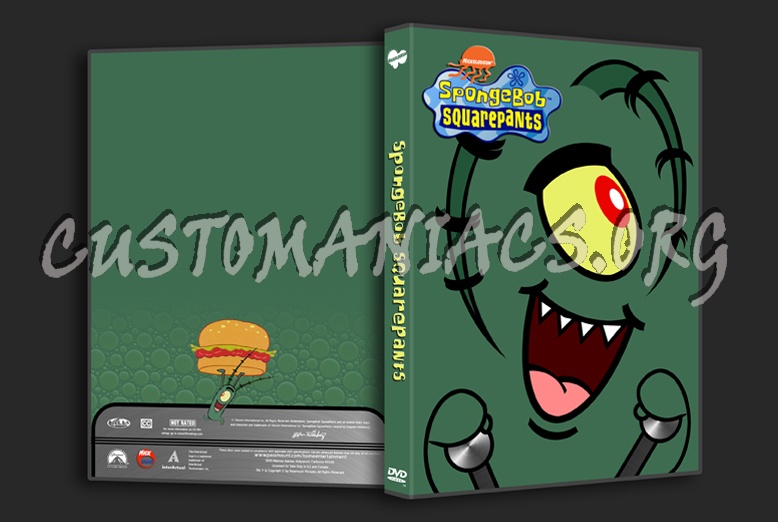 Spongebob Squarepants - Plankton dvd cover