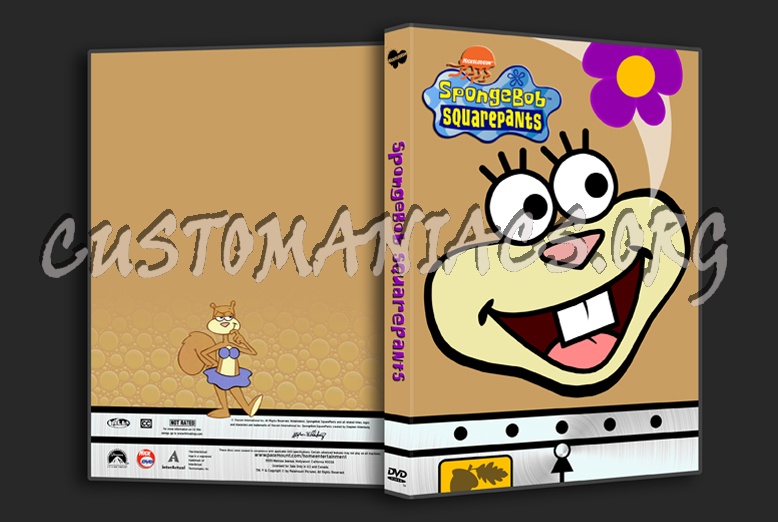 Spongebob Squarepants - Sandy dvd cover