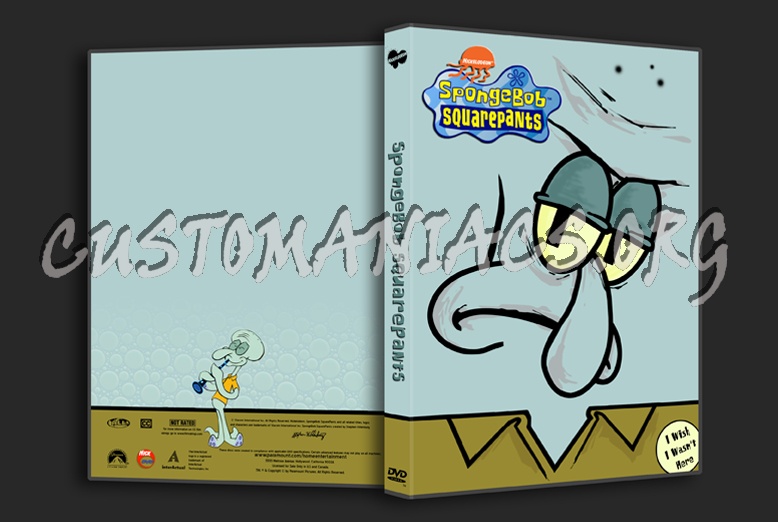 Spongebob Squarepants - Squidward dvd cover