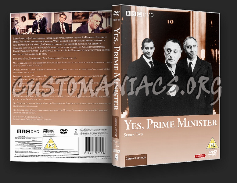 Yes, Prime Minister dvd cover