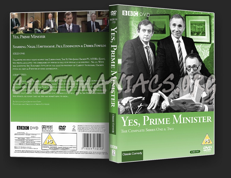 Yes, Prime Minister dvd cover