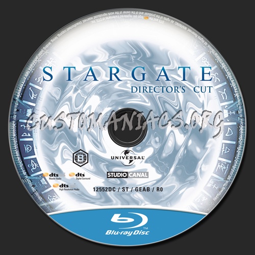 Stargate blu-ray label