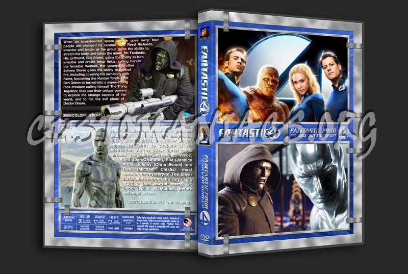 Fantastic Four Collection dvd cover