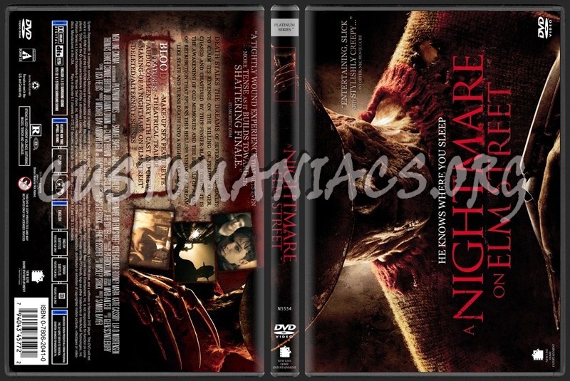 A nightmare on elm street dvd cover