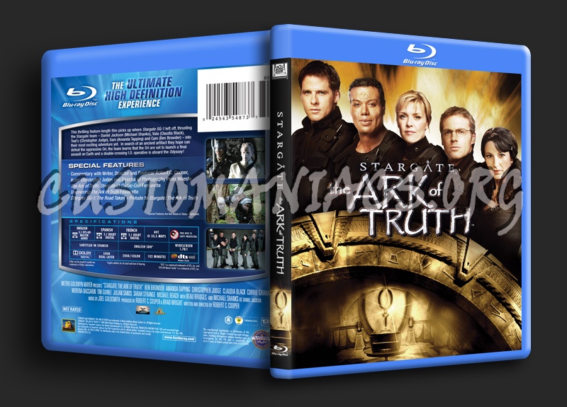 Stargate The Ark of Truth blu-ray cover