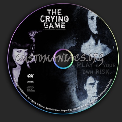 The Crying Game dvd label