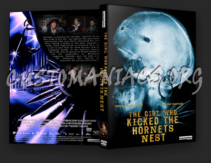 The Girl Who Kicked The Hornets' Nest dvd cover