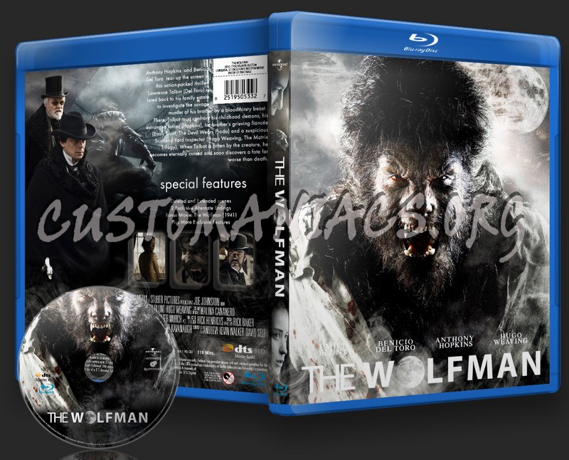 The Wolfman blu-ray cover
