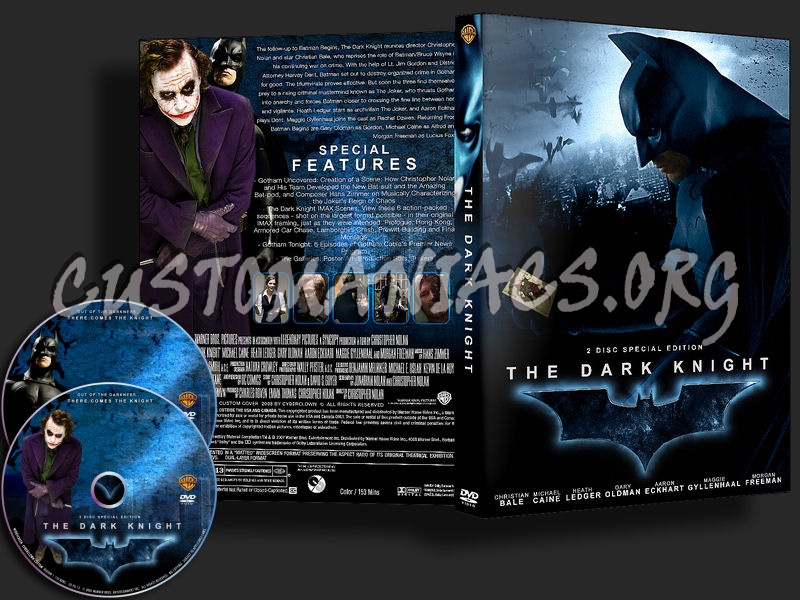 The Dark Knight 2 Disc SE dvd cover