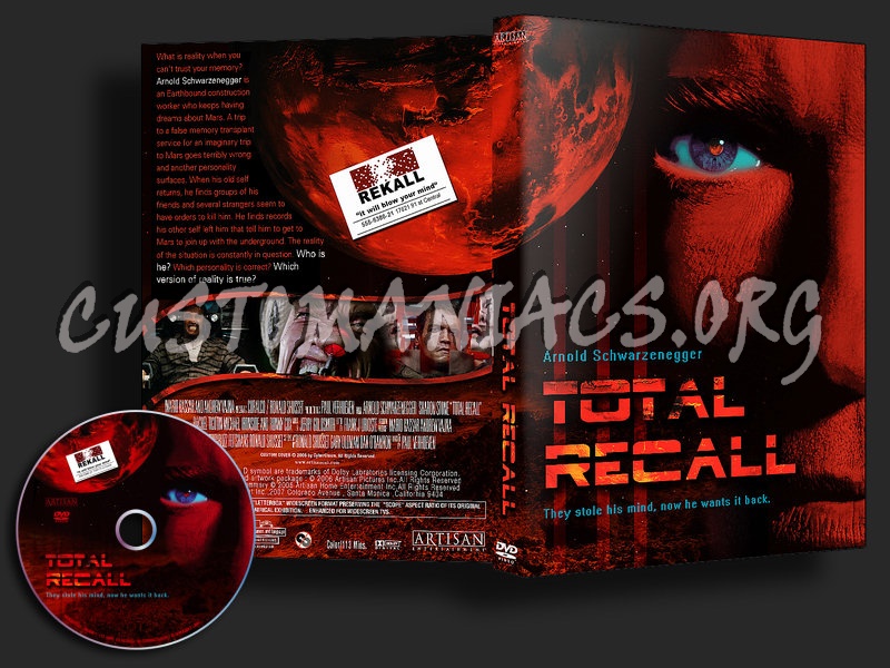 Total Recall dvd cover