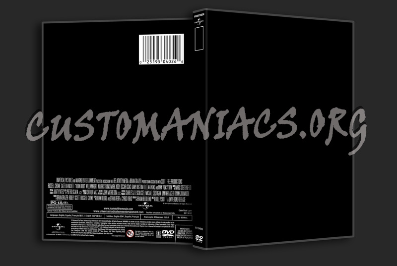 Universal 2010 Template dvd label