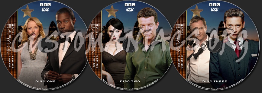 Hotel Babylon - Series 3 - TV Collection dvd label