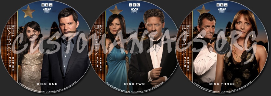 Hotel Babylon - Series 4 - TV Collection dvd label