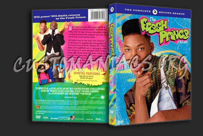 Fresh Prince of Bel-Air Seasons 1-5 dvd cover