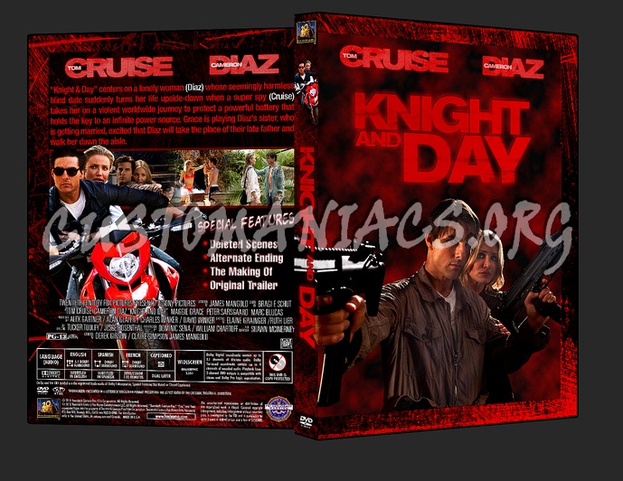 Knight And Day dvd cover