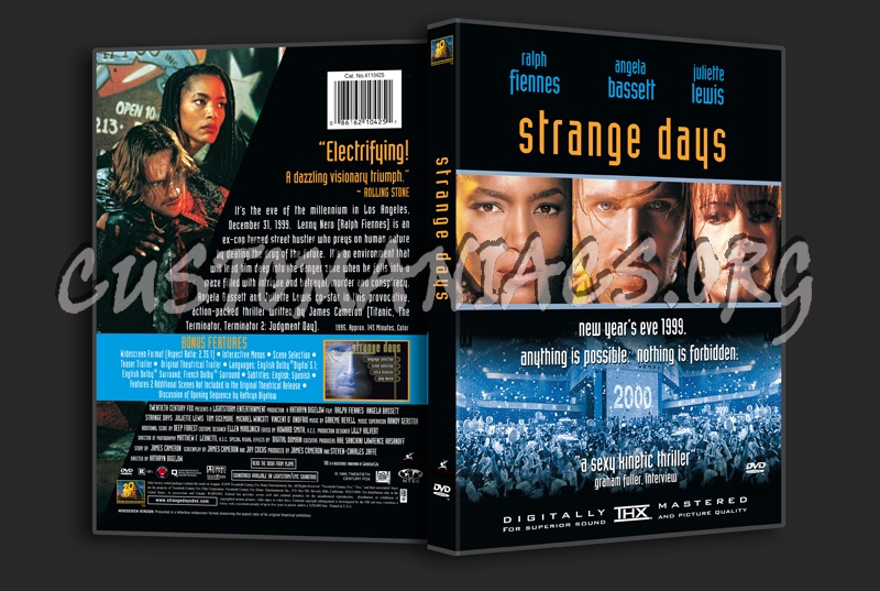 Strange Days dvd cover