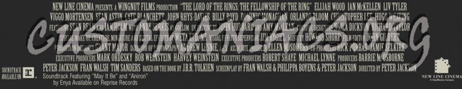 The Lord of the Rings: The Fellowship of the Ring 