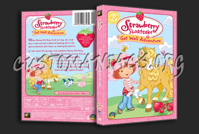 Strawberry Shortcake Get Well Adventure dvd cover