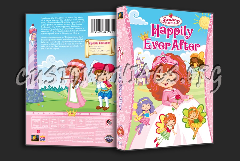 Strawberry Shortcake Happily Ever After dvd cover