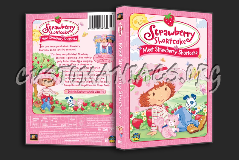 Strawberry Shortcake Meet Strawberry Shortcake dvd cover