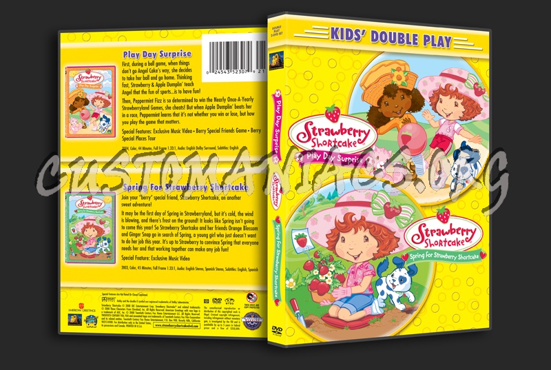 Strawberry Shortcake Play Day Surprise / Spring for Strawberry Shortcake dvd cover
