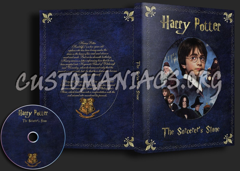 Harry Potter The Scorcerers Stone dvd cover