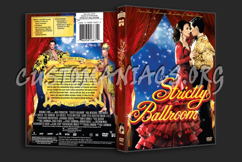 Strictly Ballroom dvd cover