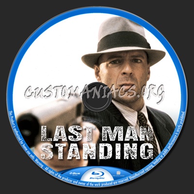 Last Man Standing blu-ray label