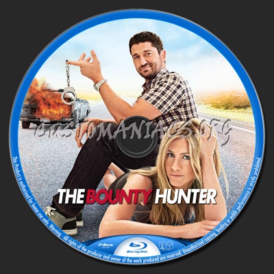 The Bounty Hunter blu-ray label