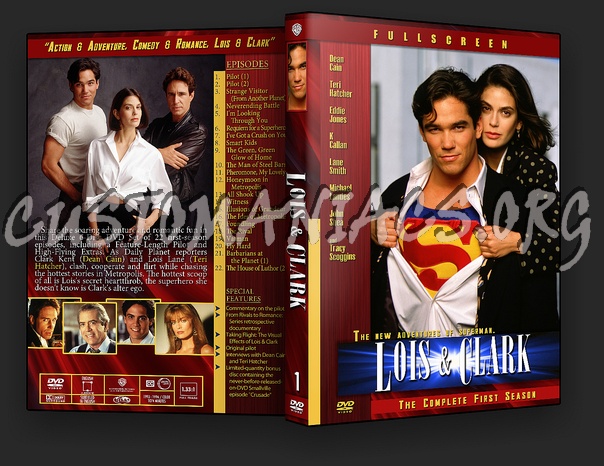 Lois & Clark dvd cover