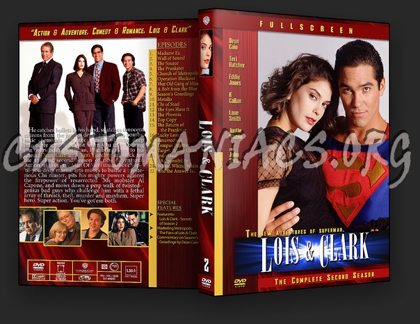 Lois & Clark dvd cover