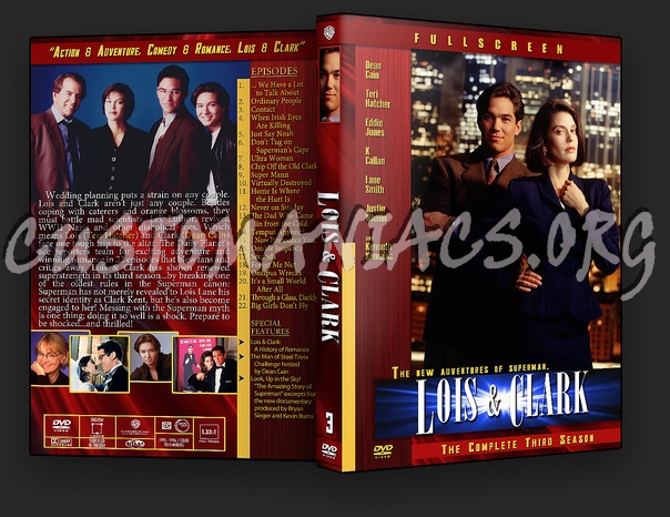 Lois & Clark dvd cover