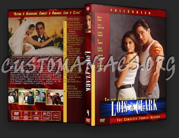 Lois & Clark dvd cover