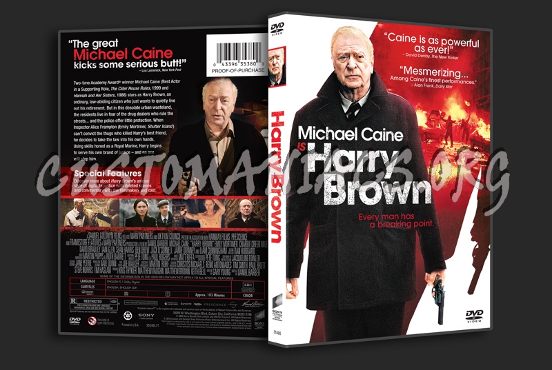 Harry Brown dvd cover