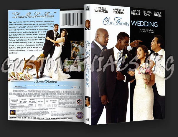 Our Family Wedding dvd cover