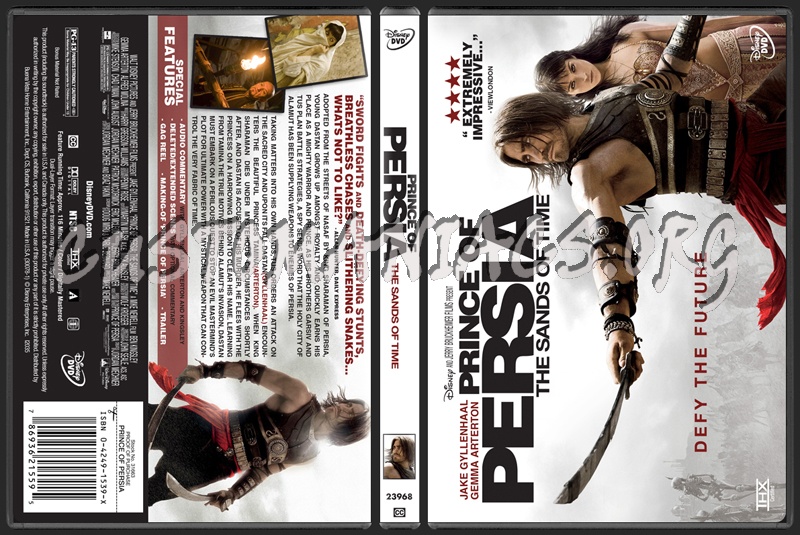 Prince of Persia: The Sands of Time dvd cover