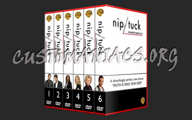 Nip / Tuck Seasons 1-6 dvd cover