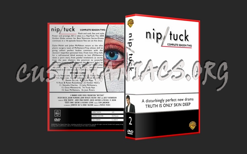 Nip / Tuck Seasons 1-6 dvd cover