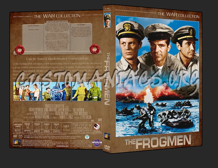 War Collection The Frogmen dvd cover