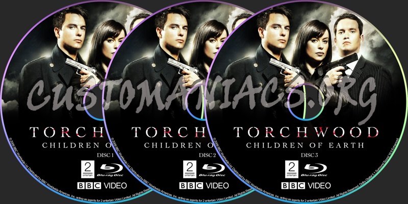 Torchwood: Children Of Earth blu-ray label