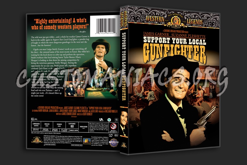 Support Your Local Gunfighter dvd cover