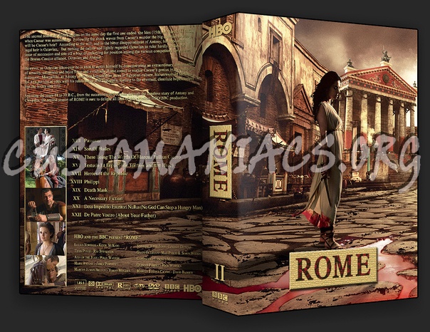 Rome - The Complete Series dvd cover