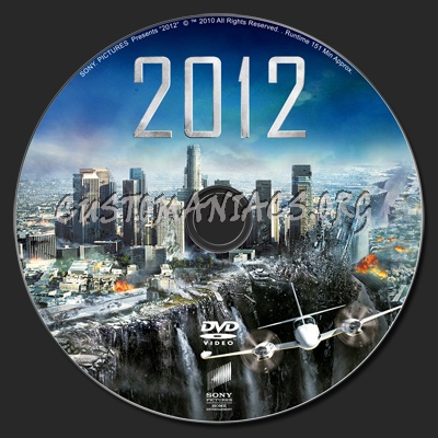 2012 dvd label