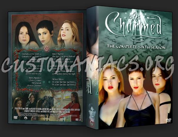 Charmed Season 1-8 dvd cover