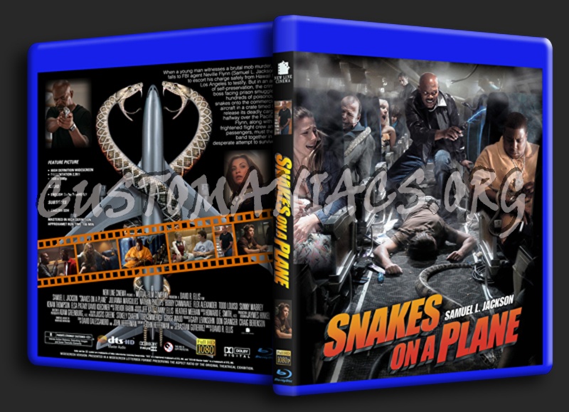 Snakes on a Plane blu-ray cover