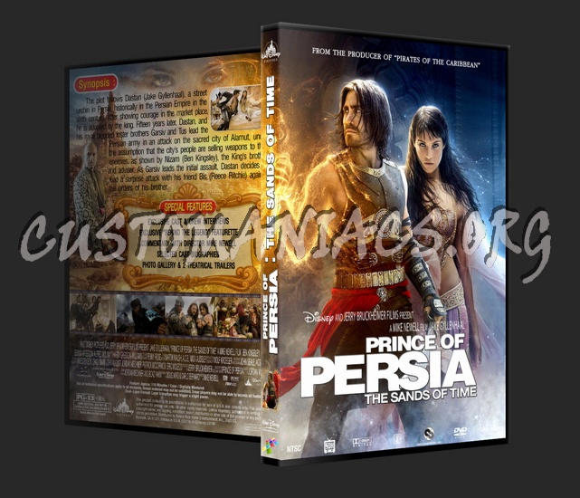 Prince of Persia - The Sands of Time dvd cover